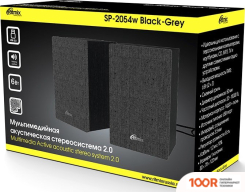 Акустика Ritmix SP-2054W (ЧЕРНЫЙ/СЕРЫЙ) (174832)