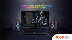 Акустика Havit GAMENOTE SK202 (ЧЕРНЫЙ) (174670)