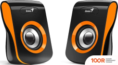 Акустика Genius SP-Q180 (ЧЕРНЫЙ/ОРАНЖЕВЫЙ) (174633)