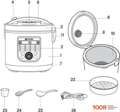 Мультиварка Vitek VT-4282 (174362)