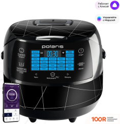 Мультиварка Polaris PMC 5017 WI-FI IQ HOME (ЧЕРНЫЙ) (174260)
