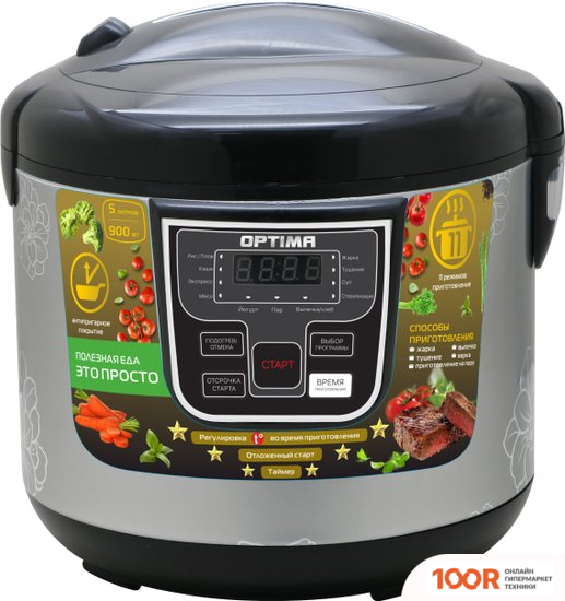Мультиварка Optima MC-5101 (ЧЕРНЫЙ) (174215)