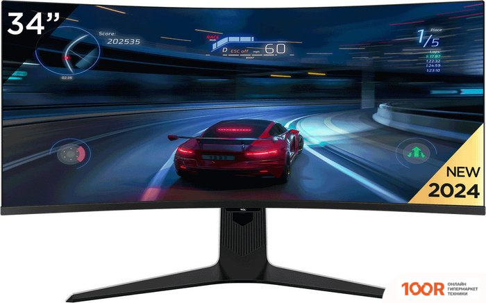 Монитор TCL 34R83Q (168620)