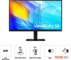Монитор Samsung VIEWFINITY S8 S80D LS27D800EAUXEN (168547)
