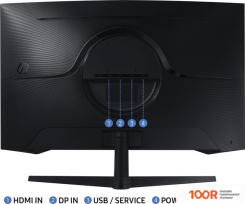 Монитор Samsung ODYSSEY G5 LS32AG550EUXEN (168309)