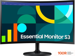 Монитор Samsung ESSENTIAL S3 LS24D364GAUXEN (168154)