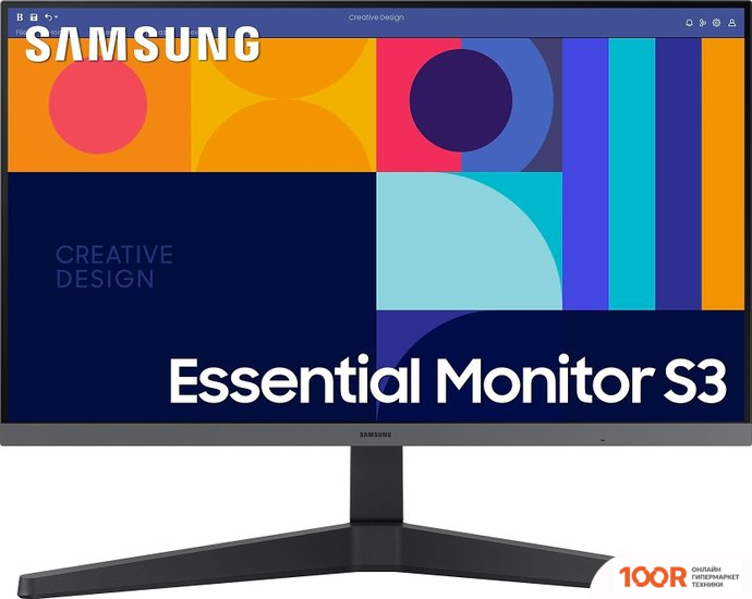 Монитор Samsung ESSENTIAL S3 LS24C332GAUXEN (168151)