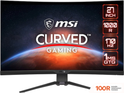 Монитор MSI MAG 275CQRF-QD (167486)