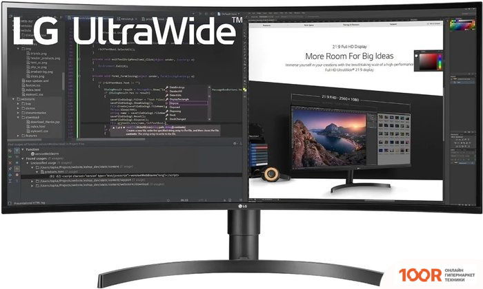 Монитор LG ULTRAWIDE 34WN80C-B (167329)