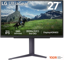 Монитор LG ULTRAGEAR 27GS85QX-B (167284)