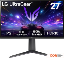 Монитор LG ULTRAGEAR 27GS65F-B (167280)