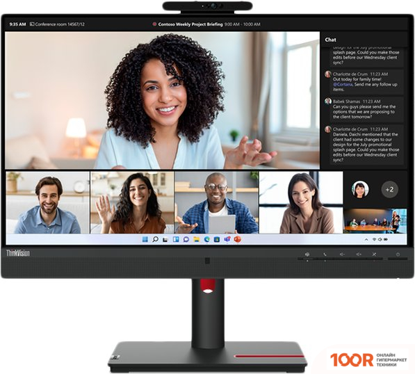 Монитор Lenovo THINKVISION T24MV-30 63D7UAT3EU (167085)