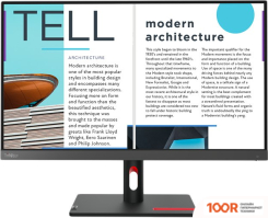 Монитор Lenovo THINKVISION S25E-30 63E0KAT4EU (167064)