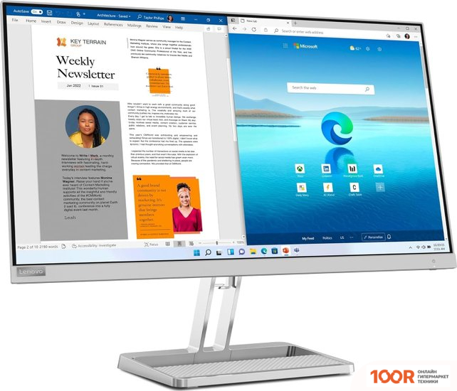 Монитор Lenovo L27I-40 67ABKAC4EU (166934)