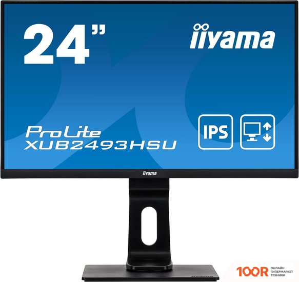 Монитор Iiyama PROLITE XUB2493HSU-B1 (166710)