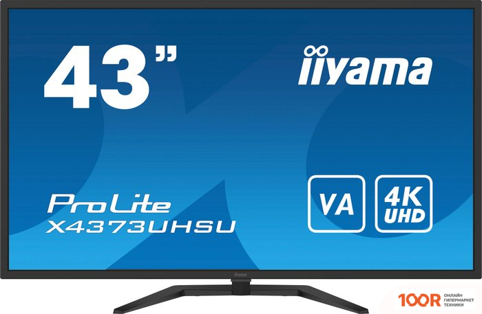 Монитор Iiyama PROLITE X4373UHSU-B1 (166642)
