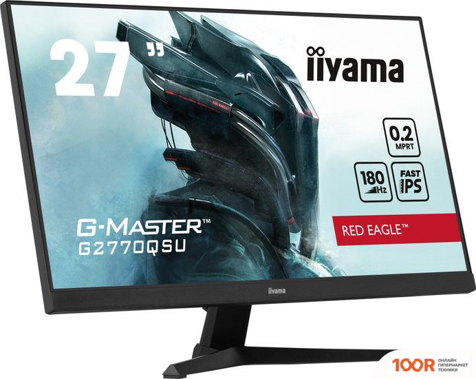 Монитор Iiyama G-MASTER RED EAGLE G2770QSU-B6 (166609)