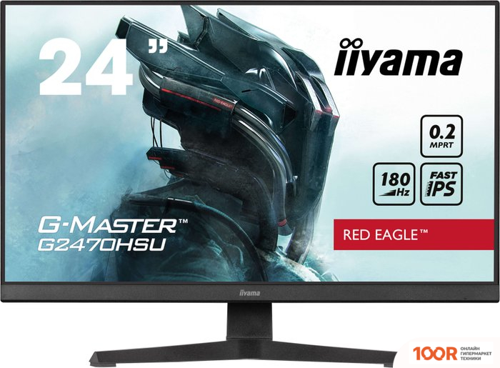 Монитор Iiyama G-MASTER RED EAGLE G2470HSU-B6 (166606)