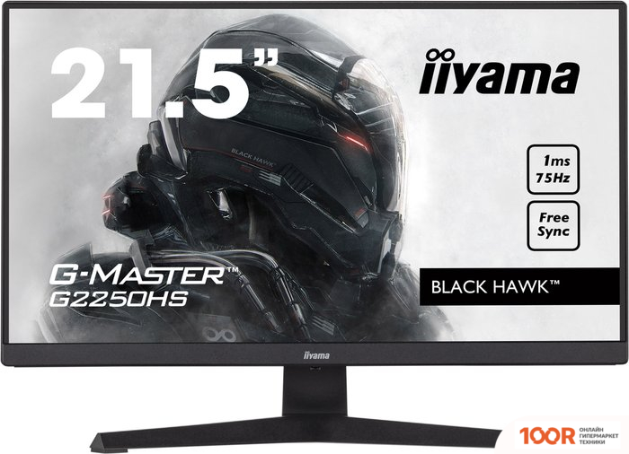 Монитор Iiyama G-MASTER BLACK HAWK G2250HS-B1 (166575)