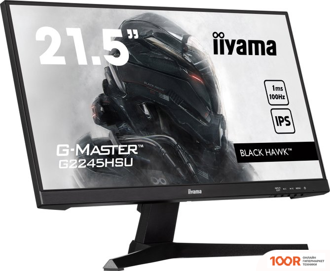 Монитор Iiyama G-MASTER BLACK HAWK G2245HSU-B1 (166574)