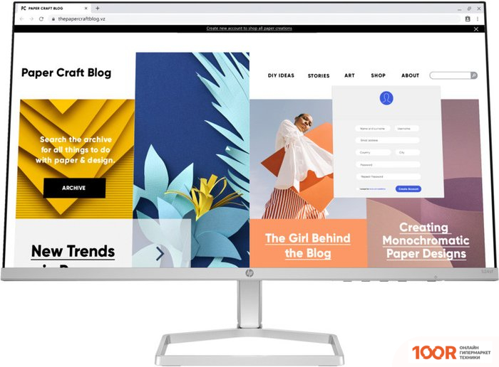 Монитор HP SERIES 5 524SF 94C17AA (166499)