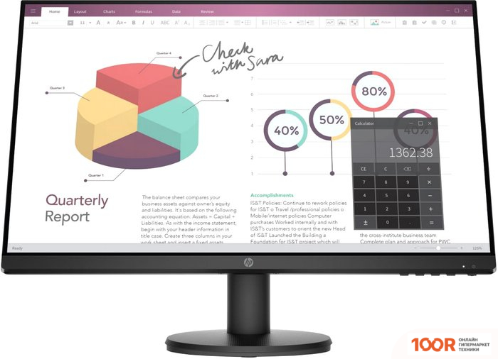 Монитор HP P24V G4 9TT78AA (166475)
