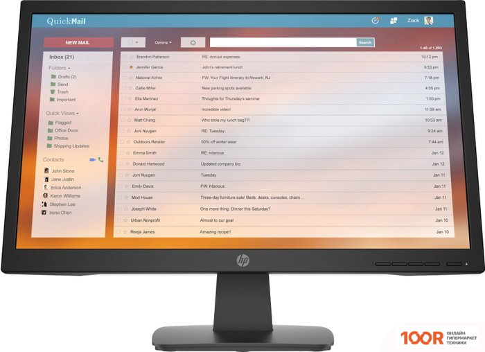 Монитор HP P22V G4 (166467)