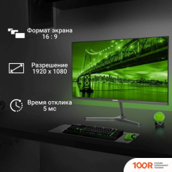 Монитор Digma PROGRESS 24P503F (166011)