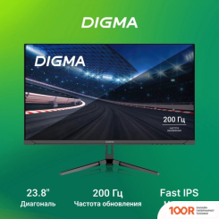 Монитор Digma OVERDRIVE 24P410F (ЧЕРНЫЙ) (165978)