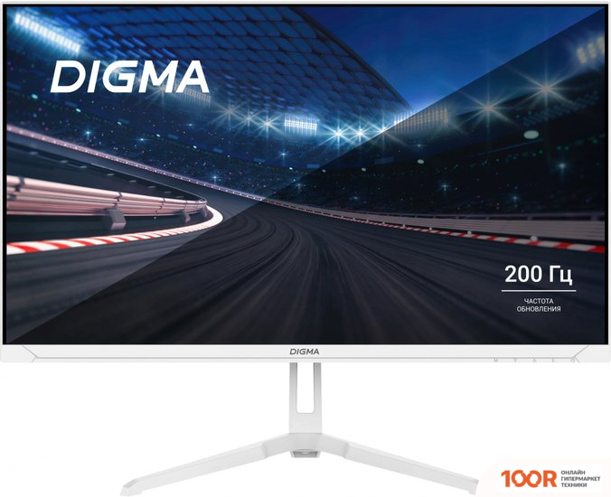Монитор Digma OVERDRIVE 24P410F (БЕЛЫЙ) (165975)