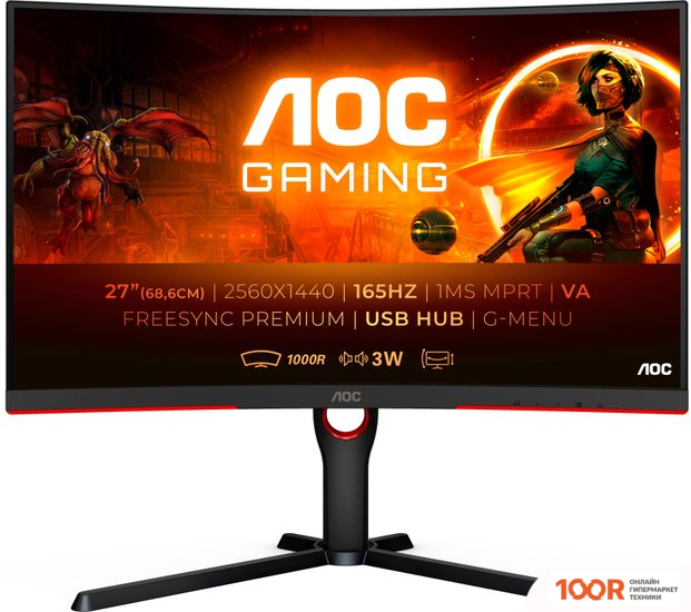 Монитор AOC CQ27G3SU (165072)