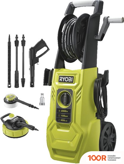 Мойка высокого давления Ryobi RY150PWA (164209)