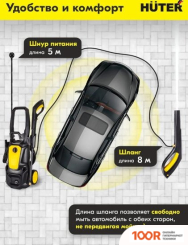 Мойка высокого давления Huter M2500-PW-PRO (163804)