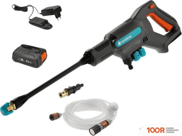 Мойка высокого давления Gardena AQUACLEAN 24/18V 14800-20 (С АКБ) (163772)