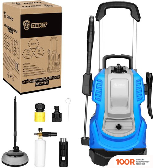 Мойка высокого давления Deko DKCW265 065-4308 (163715)