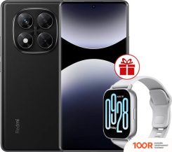 Мобильный телефон Xiaomi REDMI NOTE 14 PRO 8GB/256GB МЕЖДУНАРОДНАЯ ВЕРСИЯ (ЧЕРНЫЙ) + УМНЫЕ ЧАСЫ XIAOMI REDMI WATCH 5 ACTIVE (СЕРЕБРИСТЫЙ) ПО АКЦИИ (163415)