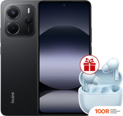 Мобильный телефон Xiaomi REDMI NOTE 14 8GB/256GB МЕЖДУНАРОДНАЯ ВЕРСИЯ (ЧЕРНЫЙ) + НАУШНИКИ XIAOMI REDMI BUDS 6 LITE (ГОЛУБОЙ) ПО АКЦИИ (163359)