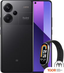 Мобильный телефон Xiaomi REDMI NOTE 13 PRO+ 5G 8GB/256GB С NFC МЕЖДУНАРОДНАЯ ВЕРСИЯ (ПОЛУНОЧНЫЙ ЧЕРНЫЙ) И REDMI WATCH 3 ACTIVE (ЧЕРНЫЙ) ПО АКЦИИ (163279)