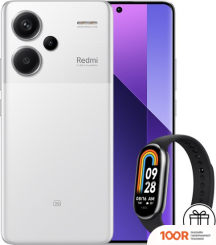 Мобильный телефон Xiaomi REDMI NOTE 13 PRO+ 5G 12GB/512GB С NFC МЕЖДУНАРОДНАЯ ВЕРСИЯ (ЛУННЫЙ БЕЛЫЙ) И XIAOMI SMART BAND 8 (СЕРЫЙ) ПО АКЦИИ (163251)