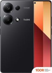 Мобильный телефон Xiaomi REDMI NOTE 13 PRO 4G 8GB/128GB С NFC МЕЖДУНАРОДНАЯ ВЕРСИЯ (ПОЛУНОЧНЫЙ ЧЕРНЫЙ) (163223)