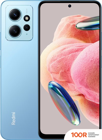 Мобильный телефон Xiaomi REDMI NOTE 12 8GB/128GB БЕЗ NFC МЕЖДУНАРОДНАЯ ВЕРСИЯ (ЛЕДЯНОЙ СИНИЙ) (163080)
