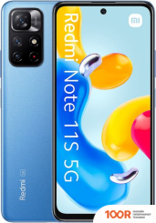 Мобильный телефон Xiaomi REDMI NOTE 11S 5G 4GB/128GB МЕЖДУНАРОДНАЯ ВЕРСИЯ (СИНИЙ) (163024)