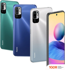 Мобильный телефон Xiaomi REDMI NOTE 10T 4GB/128GB С NFC (СЕРЕБРИСТЫЙ ХРОМ) (162914)