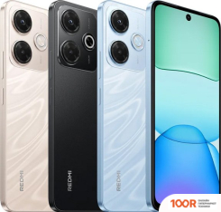 Мобильный телефон Xiaomi REDMI 13X 8GB/256GB БЕЗ NFC МЕЖДУНАРОДНАЯ ВЕРСИЯ (ШЕЛКОВОЕ ЗОЛОТО) (162509)