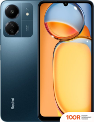 Мобильный телефон Xiaomi REDMI 13C 4GB/128GB БЕЗ NFC МЕЖДУНАРОДНАЯ ВЕРСИЯ (ТЕМНО-СИНИЙ) (162477)