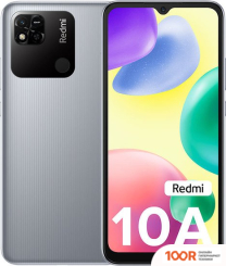 Мобильный телефон Xiaomi REDMI 10A 4GB/64GB ИНДИЙСКАЯ ВЕРСИЯ (СЕРЕБРИСТЫЙ) (162347)