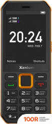 Мобильный телефон Xenium X300 (ОРАНЖЕВЫЙ/ЧЕРНЫЙ) (161716)