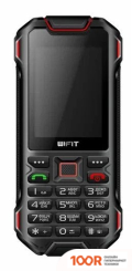 Мобильный телефон Wifit WIRUG F1 (ЧЕРНЫЙ/КРАСНЫЙ) (161700)
