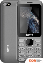 Мобильный телефон Wifit WIPHONE F2 (ТЕМНО-СЕРЫЙ) (161698)