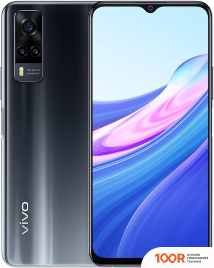 Мобильный телефон Vivo Y31 4GB/64GB МЕЖДУНАРОДНАЯ ВЕРСИЯ (ЧЕРНЫЙ АСФАЛЬТ) (161675)